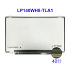 चीन एलजी लैपटॉप के लिए LVDS 40 पिन 14 इंच एचडी एलसीडी डिस्प्ले Lp140wh8 Tla1 1366x768 कंपनी