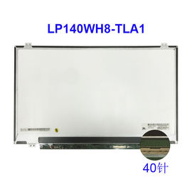एलजी लैपटॉप के लिए LVDS 40 पिन 14 इंच एचडी एलसीडी डिस्प्ले Lp140wh8 Tla1 1366x768