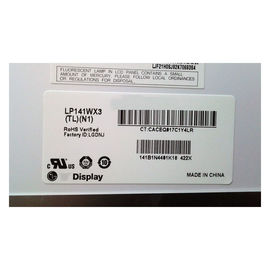LP141WX3 TLN1 Notebook LCD Screen / 14.1 Inch Laptop LED Screen 1280x800 EDP 30 Pin